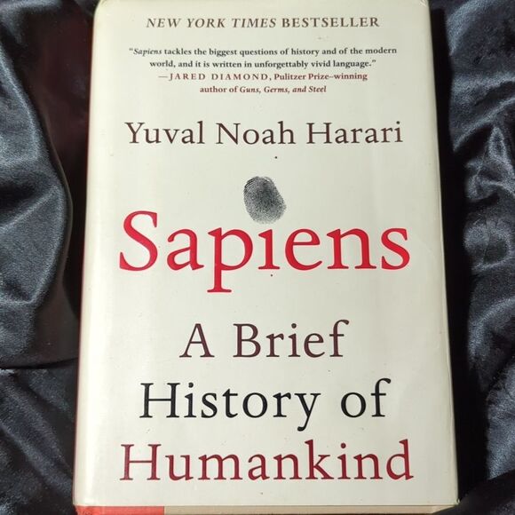 Sapiens first edition Yuval Noah Historical Homosapien History Recounting - Picture 1 of 3